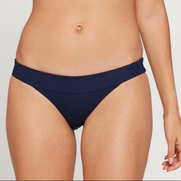 l*space Other - NEW l*space Veronica Bikini Bottom Midnight Blue S